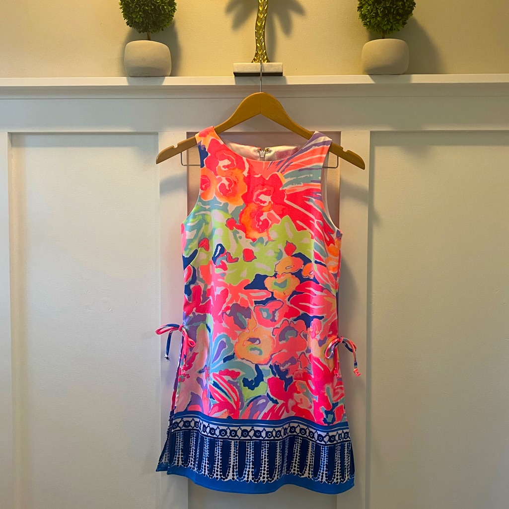 Lilly Pulitzerdonna Shift Romper Dress-Playa Hermosa Size 00